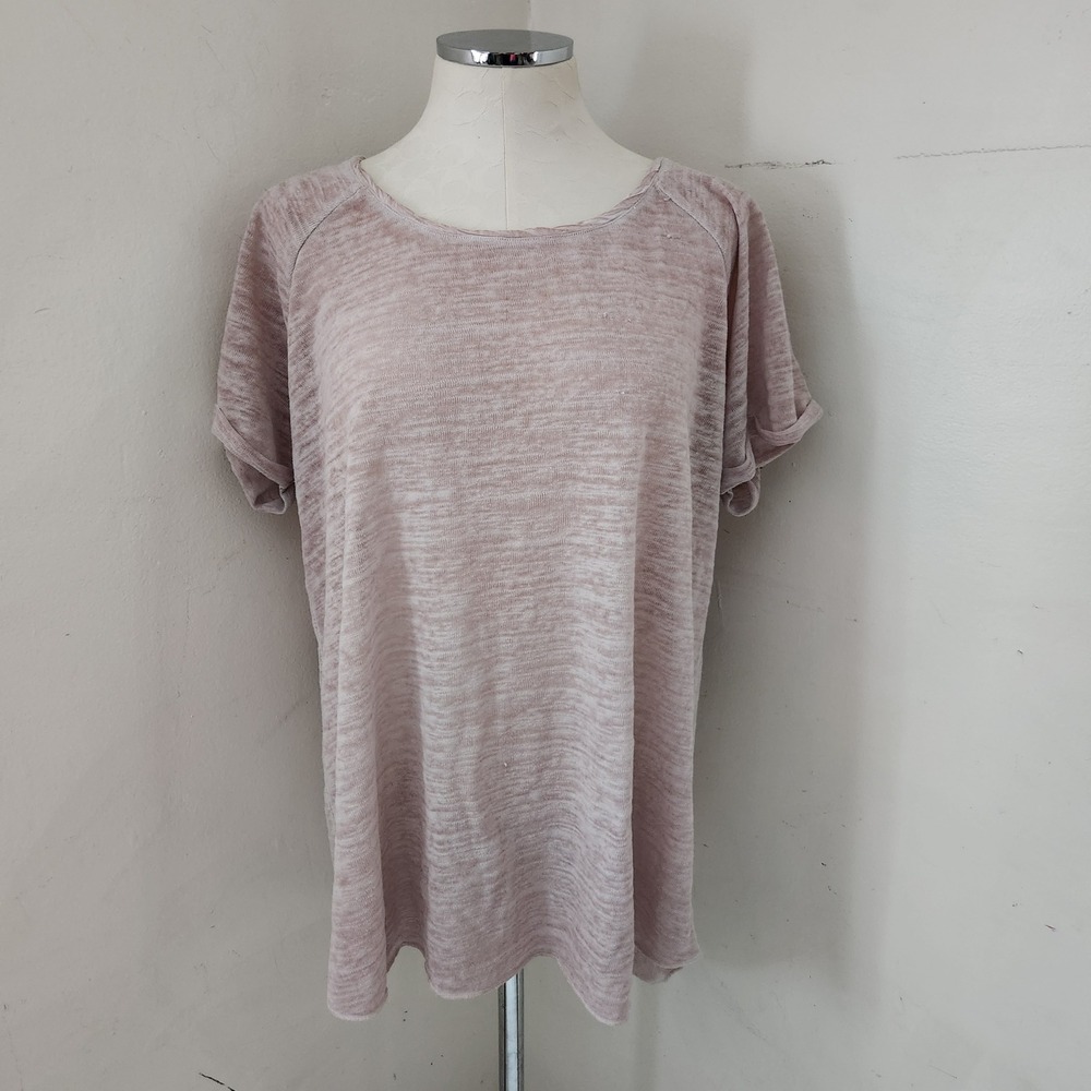Dantelle Light Pink Knit‎ Top Women's Size 2X